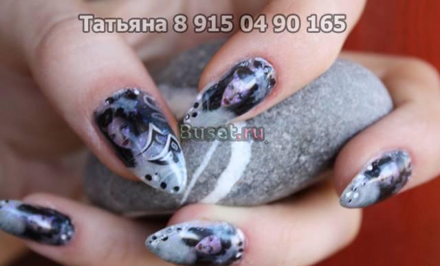Наращивание ногтей. гель. коррекция Москва