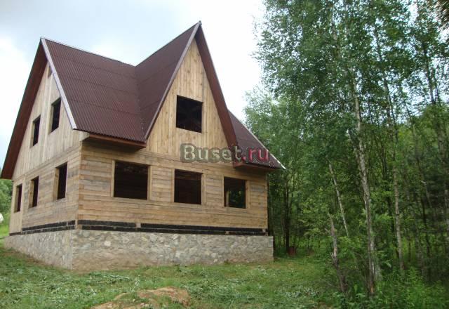 Новый дом под отделку на берегу реки Угра Товарково