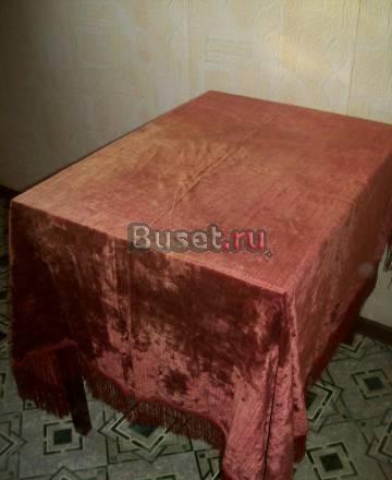 Скатерть плюш 50-е годы ( 57-10 ) Москва