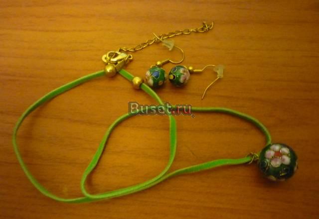 Колье + серьги Москва