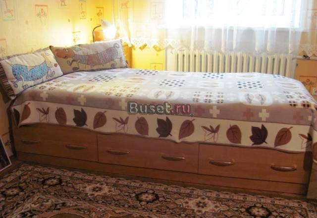 Кровать+ортопедический матрац+прикроватная тумб Москва