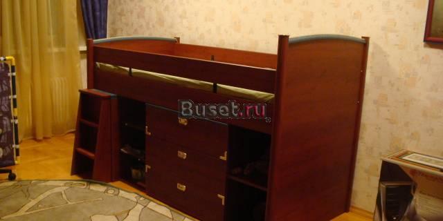 Мебельный гарнитур из натурального дерева "Вишня" Биокомбината