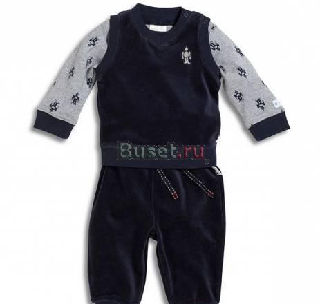 Костюм велюр боди+жилет+брючки, KappAhl Санкт-Петербург