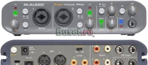 Звуковая карта M-audio Fast track Pro Москва