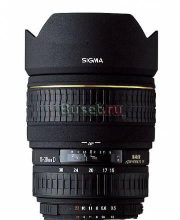 Продам sigma AF 15-30 мм f/3.5-4.5 DG для Canon Санкт-Петербург