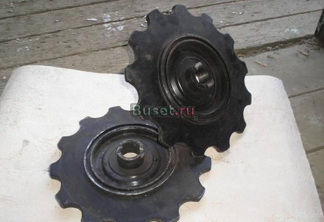 Звезда ведомая верхняя и нижняя, рама бара, резец Челябинск