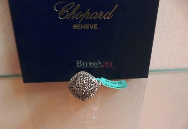 Новое кольцо из белого золота с брильянтами Москва