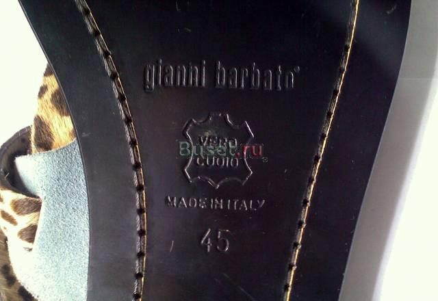 Gianni barbato сандалии новые муж. продаю р. 45 Москва