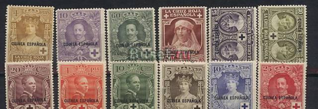 Гвинея Испанская, Королевская Семья, 1926, 12 м,xx Санкт-Петербург