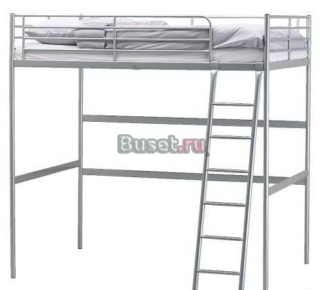 Кровать-чердак Тромсо+матрас Султан Ховстен (ikea) Санкт-Петербург