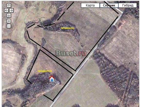 Участок  10.4 га на берегу реки.110 км от Москвы Александров