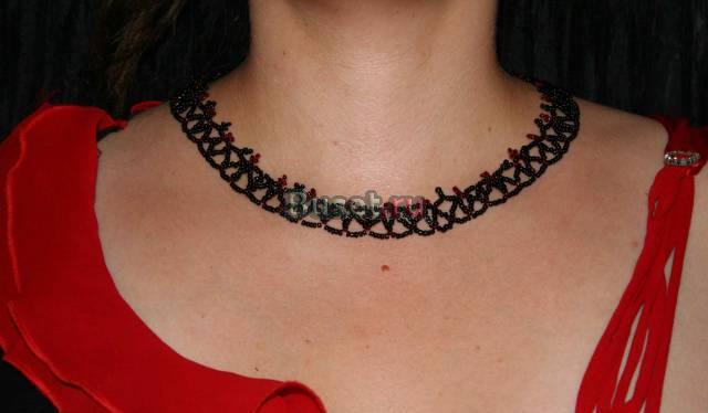 Колье из бисера Москва