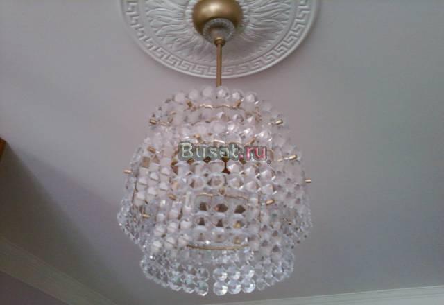 Люстра хрустальная Москва