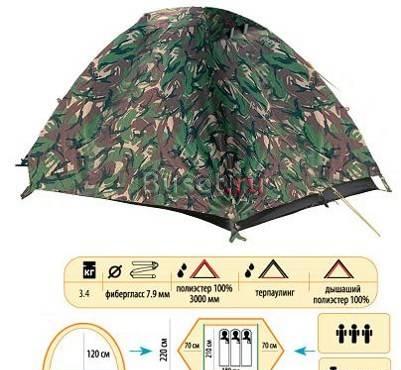 Палатка Туристическая Sol Hunter Санкт-Петербург