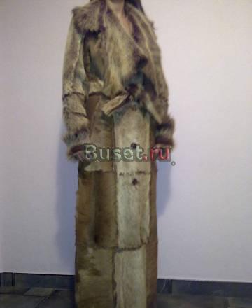 Пальто меховое (ягненок, стриженный под пони) Москва