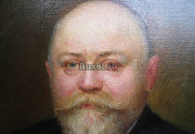 Картина старинная Анри Луба,французский импрессион Москва