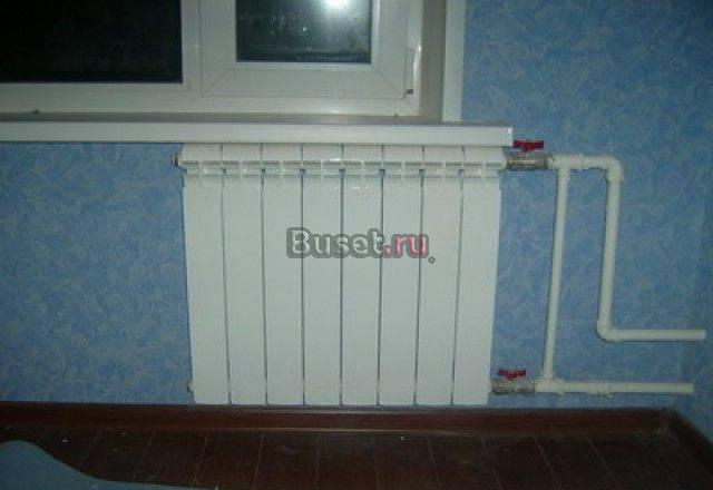 Сантехработы.Замена батарей отопления Выборг