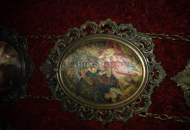 Винтажная шелкография (2 триптиха) Москва