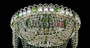 Новая люстра "Лилия" c чешским хрусталем Москва