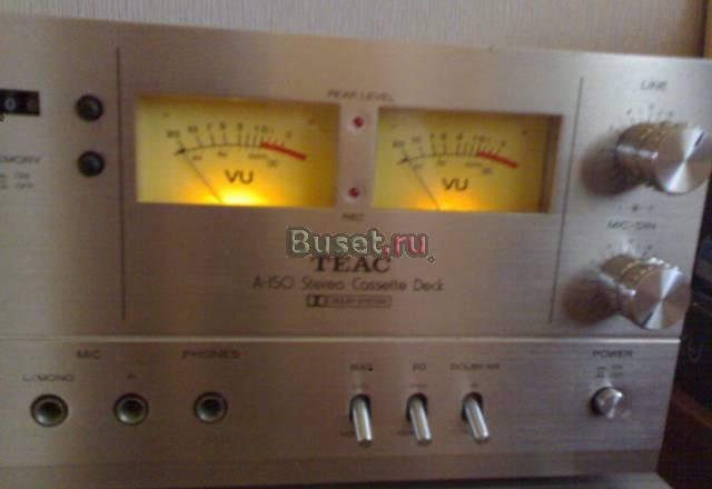 Кассетная дека teac A-150 как новая.Japan 220 V Москва
