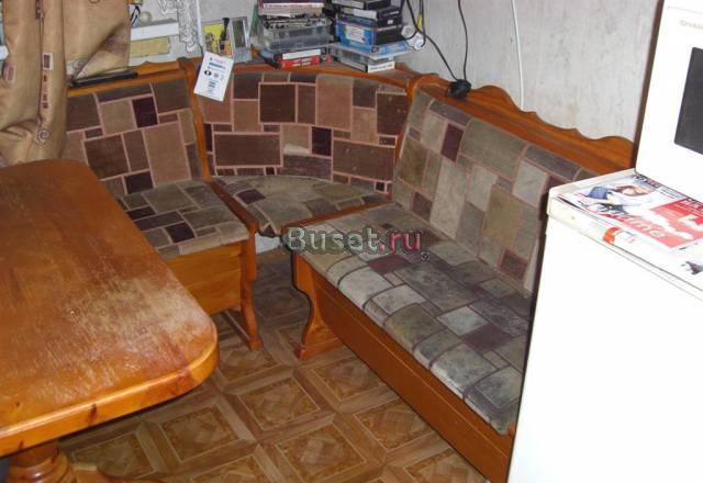 Угловой диван с 2 ящиками и стол Москва