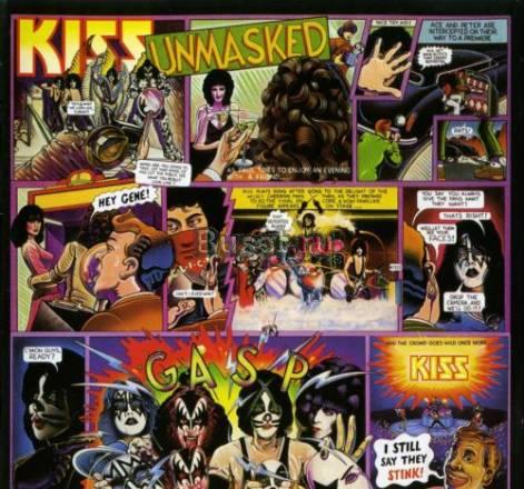 Пластинка группы Kiss "Unmasked" Санкт-Петербург