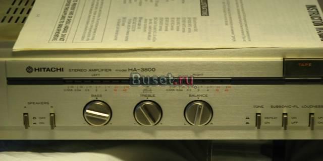 Усилитель hitachi ha-3800 Санкт-Петербург