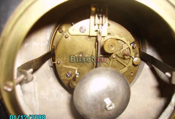 Часы каминные каменные. 19 век Павловский Посад