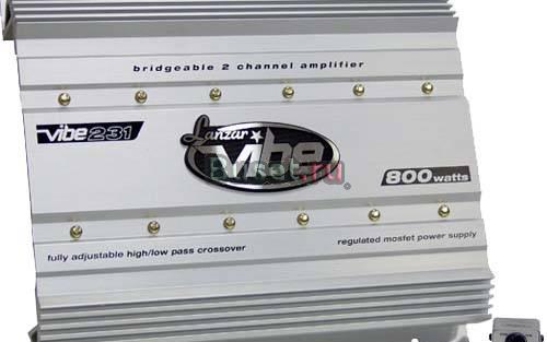 2х  канальный усилитель lanzar vibe 231 800W Москва
