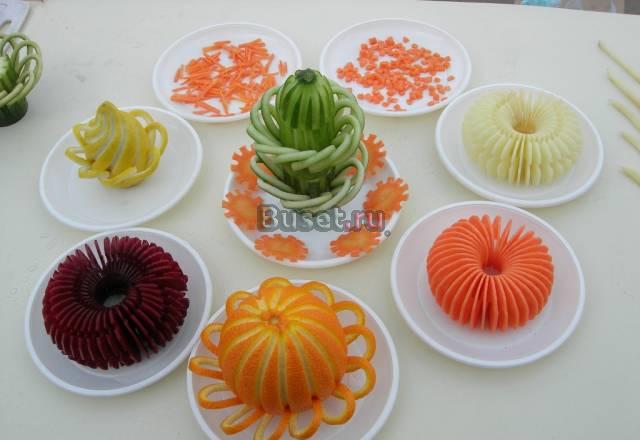 Набор для декоративной нарезки овощей и фруктов Москва