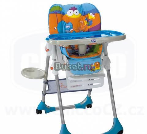 Chicco Polly-cтульчик для кормления и игр,Safari Москва