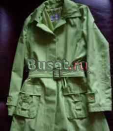 Плащ ярко салатового цвета р-р 46 Санкт-Петербург