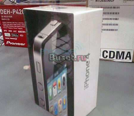 Iphone 4 32 GB в запечатанной упаковке Москва