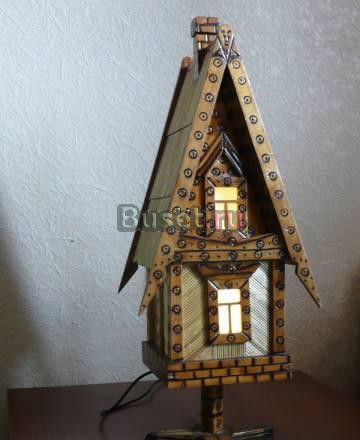 Продам домик светильник из дерева ручной работы Москва