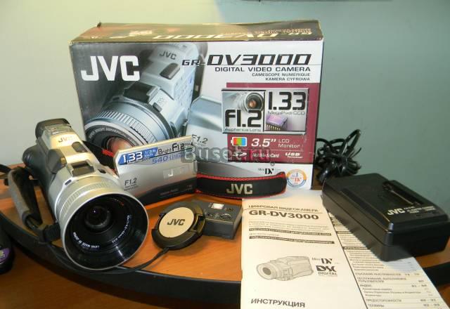 Полупрофессиональная видеокамера JVC GR-DV3000 Санкт-Петербург