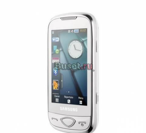 Touchphone Samsung GT-S5560 Silver White Москва