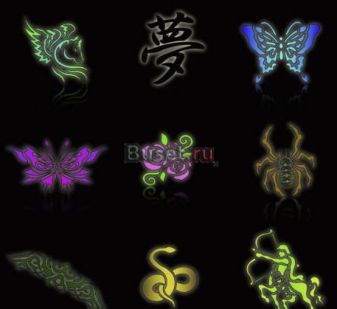 Трафареты для тату Москва