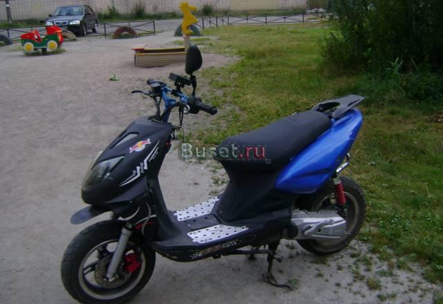 Скутер stels (2010г.в.) с музыкой Санкт-Петербург
