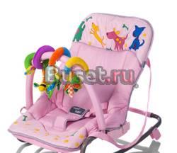 Шезлонг Happy Baby Bouncer Woody Москва