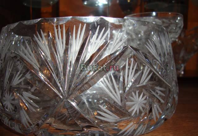 Ваза хрустальная Москва
