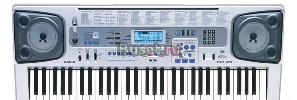 Синтезатор Casio CTK-591 Москва