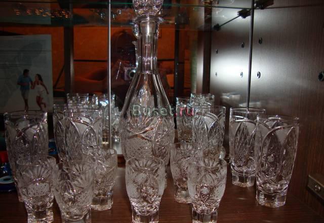 Хрусталь.Комплект подарочный Москва