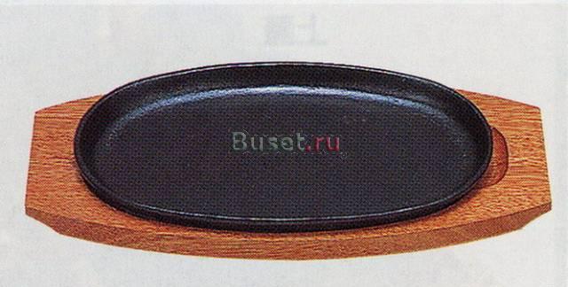 Сковорода-гриль на деревянной подставке (Япония) Москва