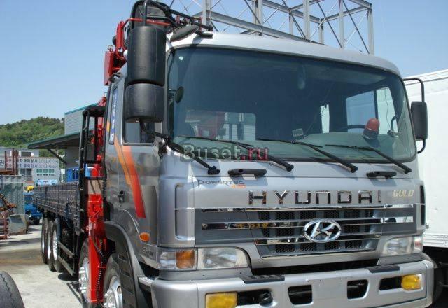 Грузовик с манипулятором Hyundai 25 т. Кран 15 т Владивосток