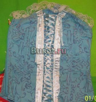 Нежный голубой корсет +платье+летняя маечка Москва