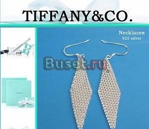 Серьги Tiffany Москва