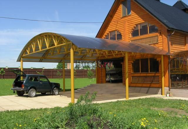Навес для дачи Москва