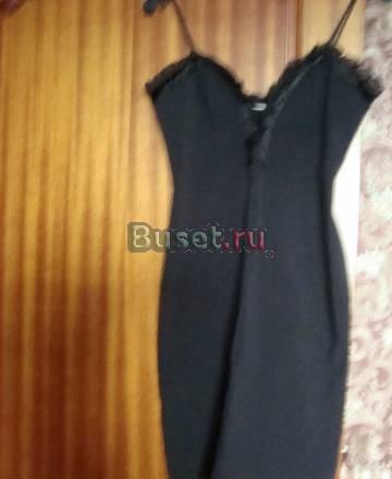 Короткое черное платьеИталия Москва