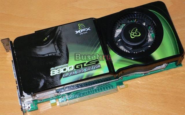 Видеокарта XFX Geforce 8800 gts 512m Санкт-Петербург
