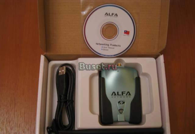 Мощный WiFi адаптер alfa awus 036NH 2000mw2Вт Москва